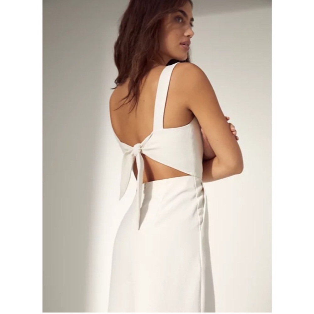 nwot Wilfred Ecoulement mini dress 0 light birch